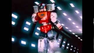 PR In Space Mega Voyager Megazord Transformation [upl. by Astred]