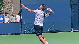 Stan Wawrinka Practice [upl. by Kerekes]