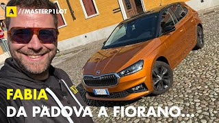 SKODA FABIA 10 TSI 95 CV  In viaggio da PADOVA a FIORANO per la F1 Ferrari SF24 [upl. by Hnoj96]