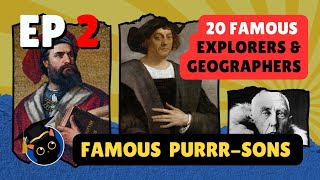 Top 20 Famous Geographers and Explorers 🌎✨ [upl. by Suiram376]