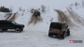 Winter Dog Party 2020 Deep Snow Wheeling [upl. by Eirotal]