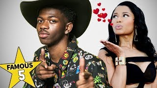 Top 5 Lil Nas X Strange Facts amp Updates  Nicki Minaj Fan NasMaraj BuzzFeed amp More [upl. by Nivag]