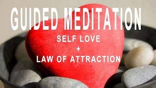 Guided meditation for self love and law of attraction Daydream to reality [upl. by Atil]