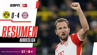 ¡HATTRICK DE KANE Y PALIZA BÁVARA EN EL CLÁSICO ALEMÁN  B Dortmund 04 B Munich  RESUMEN [upl. by Selokcin566]