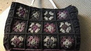 Ophelia Talks about Making a Crochet Shopping Bag part 2 [upl. by Yllod]