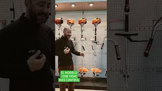 ¿Sabias que la motoguadaña Stihl FS 120 tiene 2 modelos ¡a la FS 120r le podes poner accesorios [upl. by Anuahc731]