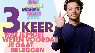 3x Wat je moet weten voor je gaat beleggen  SNS [upl. by Ahsilet]