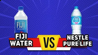 Fiji Water vs Nestle Pure Life  Which Water Is Best For Your Health [upl. by Ennaus]