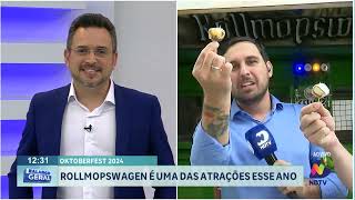 Pratos típicos rollmops é sucesso na Oktoberfest Blumenau [upl. by Agan]