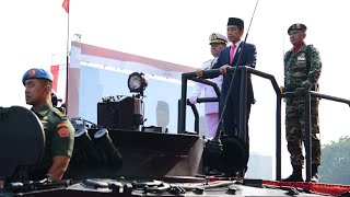 LIVE Upacara Peringatan ke78 Hari Tentara Nasional Indonesia Tahun 2023 Jakarta 5 Oktober 2023 [upl. by Vasiliu]