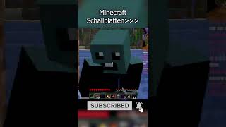 Minecraft Schallplatten auf die 1 minecraft gaming [upl. by Orag]