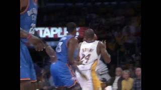 Kobe Hits From Behind the Backboard [upl. by Evars]