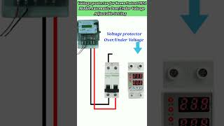 Voltage protector for home Latest 2024 Model Automatic OverUnder Voltage Adjustable Setting⚡ [upl. by Oirom]