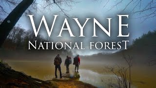 Wayne National Forest in 4K  Best Ohio Backpacking  Bushcraft Hiking amp Camping Lake Vesuvius [upl. by Mure711]