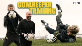 Shot Stopping at Oxford United  Full Session  1YNX Goalkeeping [upl. by Kraus]