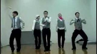 Korean Police dancing to TELL ME Wonder Girls [upl. by Lrigybab901]