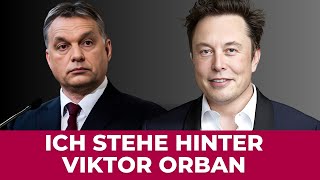 Elon Musk äußerte „Ich unterstütze Viktor Orban und die Patrioten Europas“ elonmusk [upl. by Jillian]