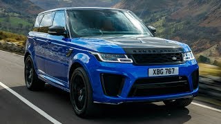 Blue Range Rover Sport SVR  Powerful and Dynamic [upl. by Troth325]