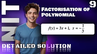 🔥Factorisation of Polynomial🔥 NCERT  RS Agarwal RD Sharma class 9th Maths [upl. by Mallorie608]