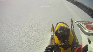 GoPro Hero HD Snowmobile Test Footage 08 mxz 600RS [upl. by Routh]