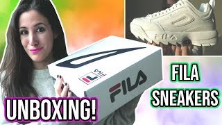 UNBOXING FILA DISRUPTOR II LAS ZAPATILLAS DE MODA [upl. by Anegue531]