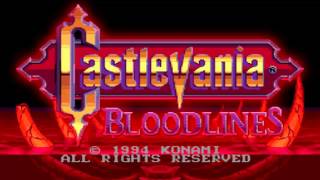 Castlevania Bloodlines 11 Stage 5 Extended [upl. by Helse]