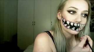 Quick easy halloween tutorial big mouth mileena [upl. by Davidoff]