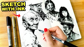 5 INK Tips to Improve Your Pen Drawings [upl. by Eive]