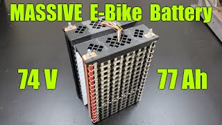 Electric Motorcycle Build  EBike  Gen II Ep 3 77 Ah Battery [upl. by Eniarral647]