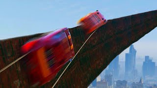 CRAZY HUGE WALLRIDE EPICNESS GTA V Funny Moments [upl. by Kaiser779]