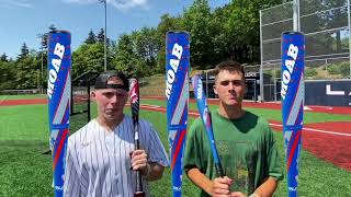 Baseball Bat Bros Swing the Rude American USA MOAB BBCOR Bats [upl. by Annie]