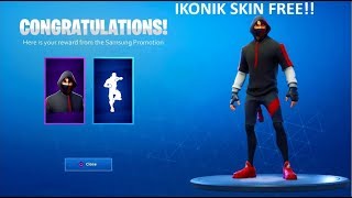 WORKING How To Get IKONIK SKIN amp SCENARIO EMOTE For FREE In Fortnite [upl. by Poole]