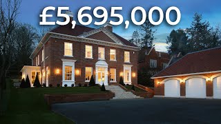 Touring a £5695000 Modern Mansion in Buckinghamshire  Tour UK [upl. by Hcra]