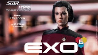 EXO6 RO LAREN  STAR TREK THE NEXT GENERATION  FIGURE PREVIEW [upl. by Federico]