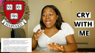 Opening my HARVARD acceptance letter LIVE REACTION eMOTIONAL [upl. by Laresa312]