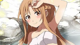 SAO Fatal Bullet  Hot Springs Scene [upl. by Tersina]