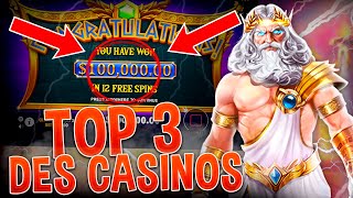 🔴 Les Favoris des Joueurs  Top 3 des Casinos en Ligne en France  Meilleur Casino  Jeux de Casino [upl. by Eecats]