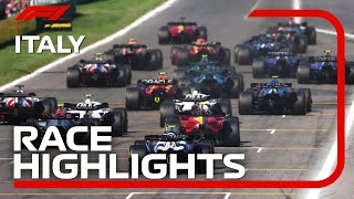 Race Highlights  2022 Italian Grand Prix [upl. by Bower]