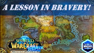 A Lesson in Bravery Wow Quest  Remix Mists of Pandaria [upl. by Melamed234]