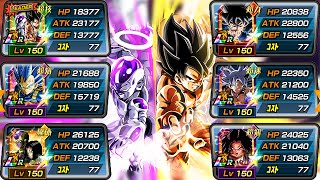 WARRIORS OF UNIVERSE 7 EXTREME Z AREA GUIDE LR ROSHI UI GOKU AND MORE EZAS DBZ DOKKAN BATTLR [upl. by Eloken]