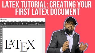 LaTeX Tutorial 1  Creating Your First LaTeX Document [upl. by Dinsmore68]