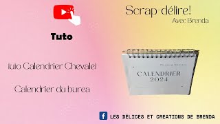 Tuto Calendrier Chevalet [upl. by Marcia965]