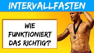 Wie funktioniert Intervallfasten richtig ⌛In 120 Sekunden erklärt [upl. by Sherm133]