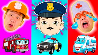 Baby Police Officer Dont Cry Song  Baby Baby Dont Cry  More Lights Baby Songs [upl. by Keir78]