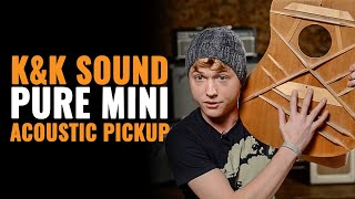 KampK Sound Pure Mini Acoustic Pickup Demonstration  CME Gear Demo [upl. by Haldis]