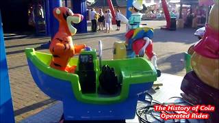 2000s Coin Operated Boat Kiddie Ride  Disney Tigger [upl. by Leuqer]