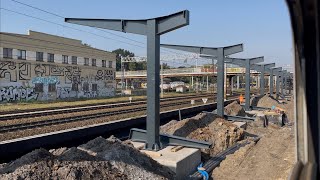 Modernizacja przystanku SKM Trójmiasto Gdańsk Stocznia kolejowe obrazki Gdańsk Główny 🛤️ [upl. by Aretta139]