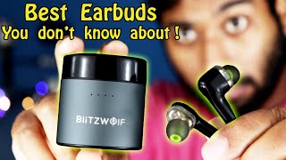 Best TWS Earbuds Under 5000 BlitzWolf BWFYE8 Review  TWS Bluetooth Headphones  BlitzWolf BWBTS4 [upl. by Gianna]