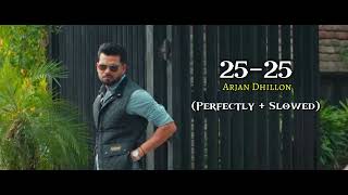 2525Arjan Dhillon New SongPerfectlySlowed 2024 SongSPARK MUSIC [upl. by Atnohsal]