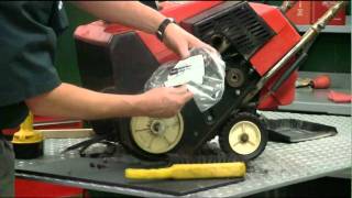 How to Replace a Snow Thrower Auger Belt [upl. by Oruntha10]